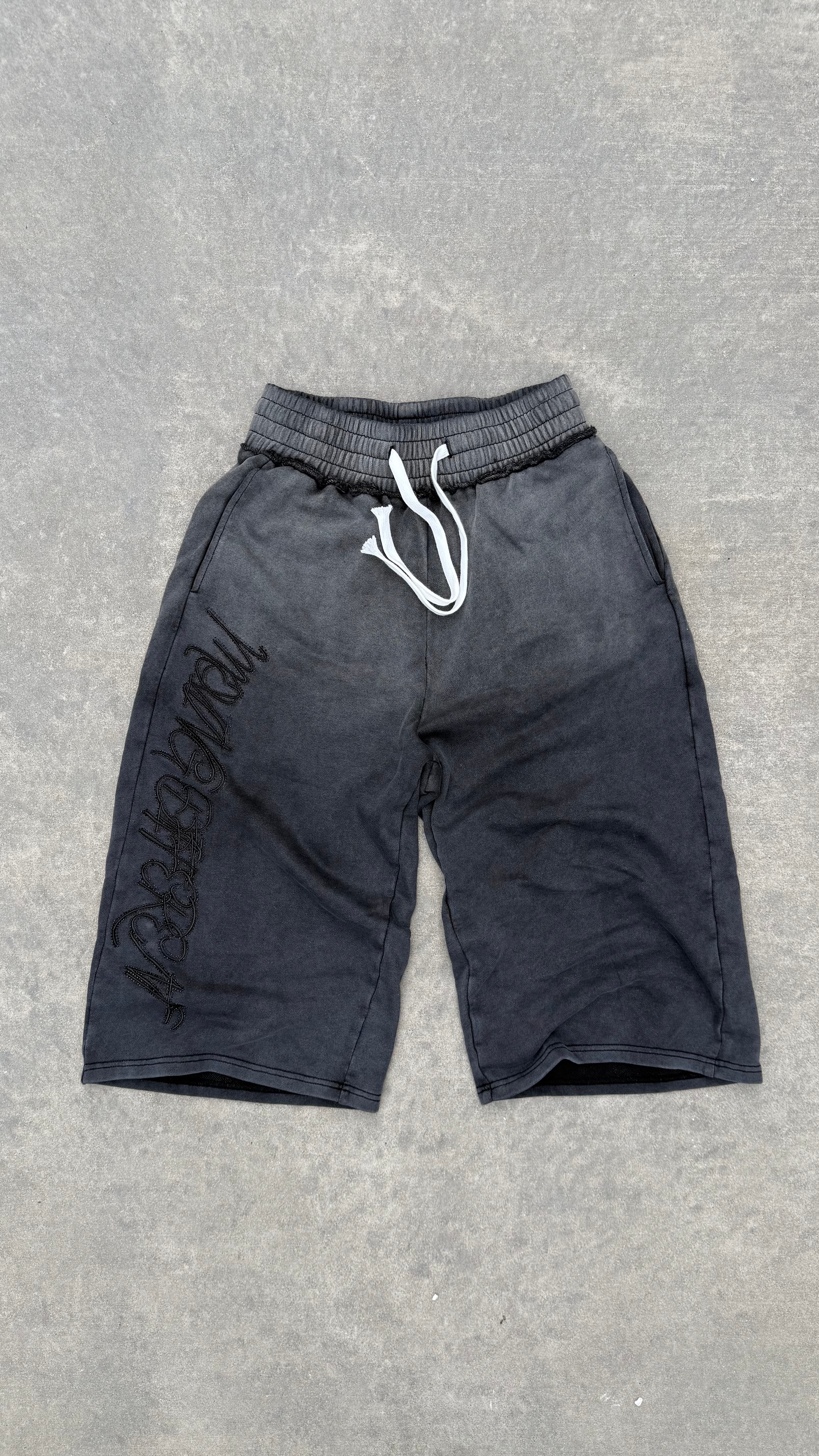 Atelier Aura long shorts　黒　アウラ AURA SHORTS