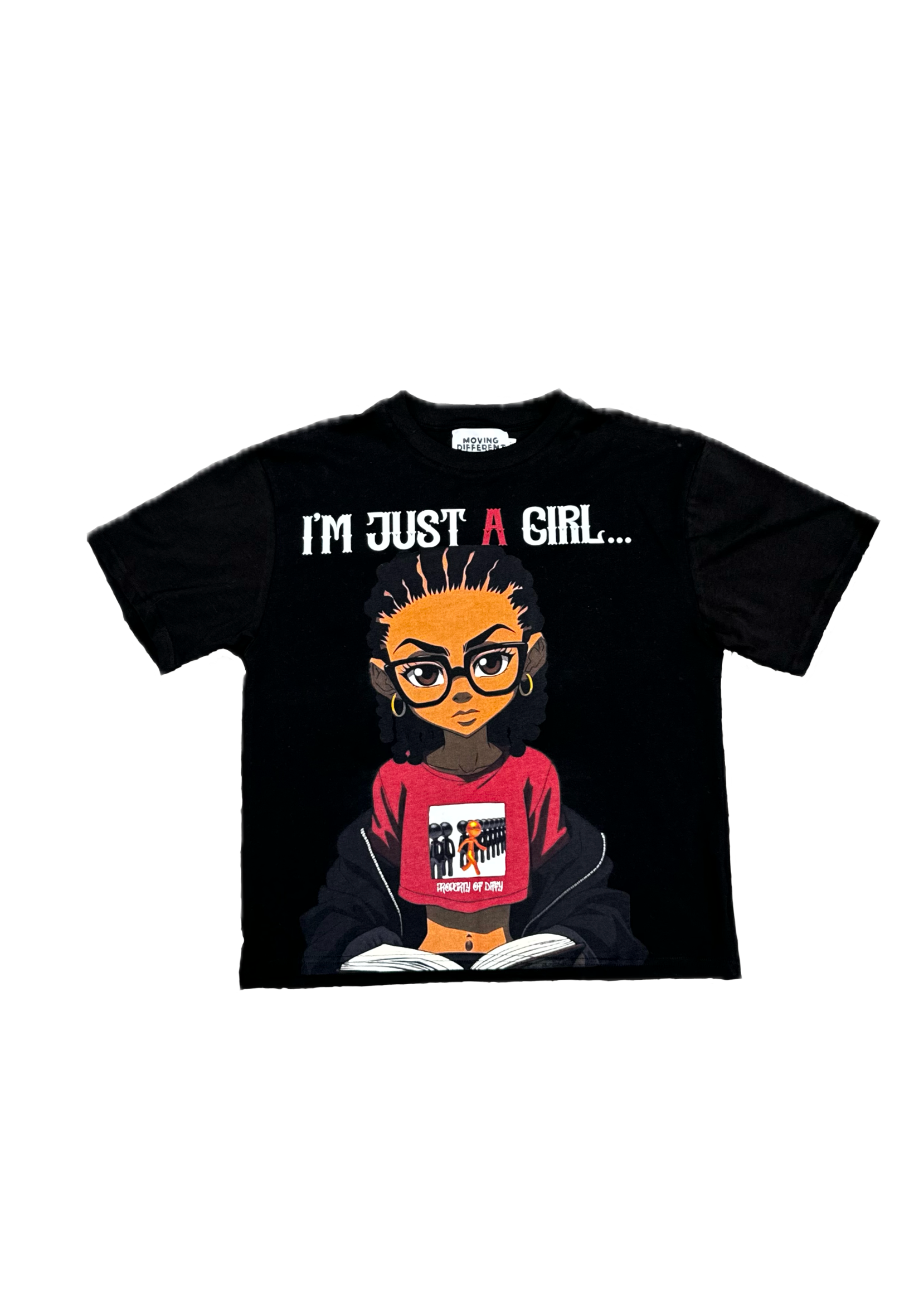 “IM JUST A GIRL…” Black Tee’