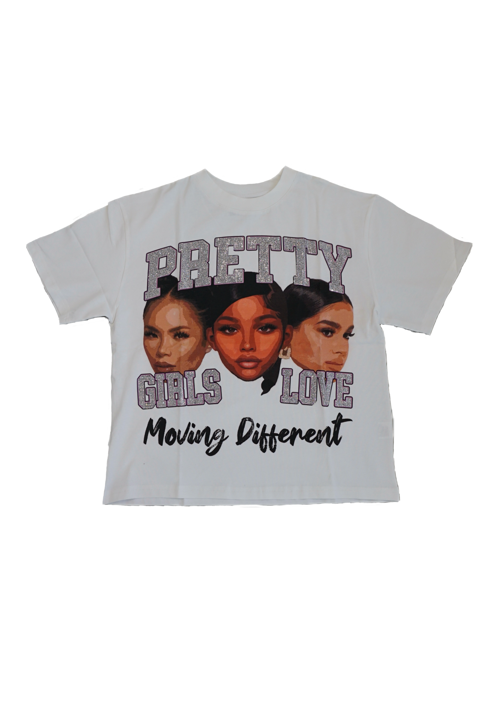 Pretty Girls Love Moving Different Tee